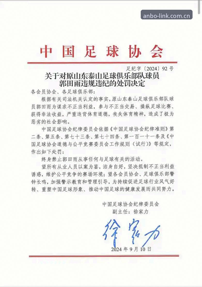 中国足协第三批禁足名单最新动态：65名从业人员受罚，终身禁足17人